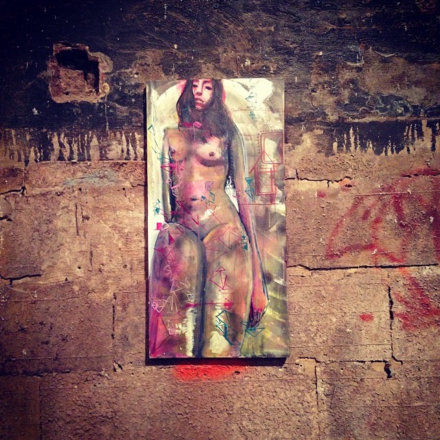 mixed media on canvas 2012