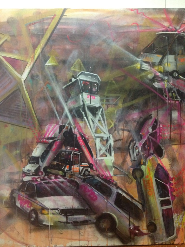 mixed media on canvas 2012