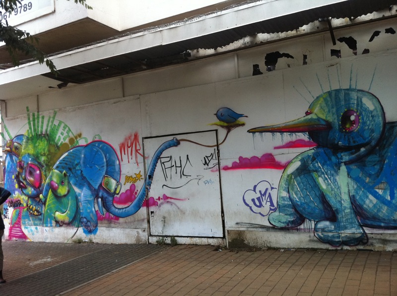 near the Nelson Mandela Bridge